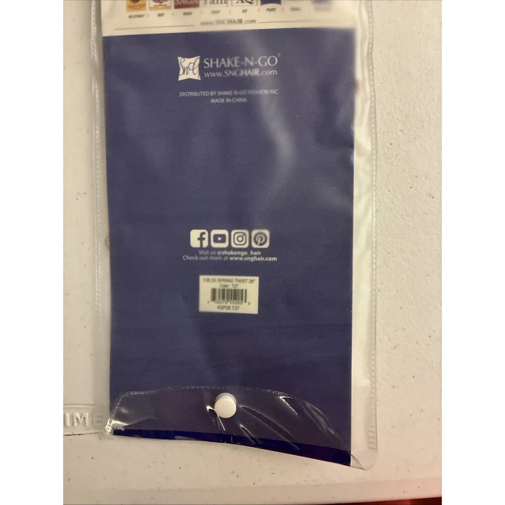 Freetress Synthetic Hair Extensions 2X SPRING TWIST 26